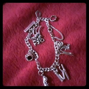 James Avery bracelet with charms